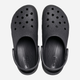 Жіночі крокси Crocs Classic Platform Glitter Clog W 207241-001 41-42 Чорні (196265748051) - зображення 4