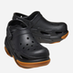 Chodaki damskie na platformie Crocs Bubble Crush Clog 210061-0WS 39-40 Czarne (196265762330) - obraz 3