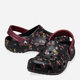 Chodaki dziecięce dla dziewczynki Crocs Classic Ditsy Floral Clog K 210354-0C4 28-29 Czarne (196265775637) - obraz 3