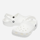 Жіночі крокси Crocs Classic 10001-100 37-38 Білі (883503185616) - зображення 4