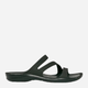 Жіночі в'єтнамки Crocs Swiftwater Sandal W 203998-60 38.5 Чорні (887350888508) - зображення 1