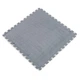 Пол-пазл Sticker Wall плюшевый СВЕТЛО-СЕРЫЙ 60*60*1cm (D) SW-00002081 - изображение 1