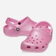 Chodaki dziecięce dla dziewczynki Crocs Classic Glitter Kids Clog T 206992-6XE 27-28 Różowe (196265650675) - obraz 3
