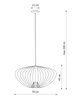 Люстра Nowodvorski 11252 PUMPKIN GU10 1x10W IP20 Gray - изображение 9