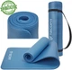 Коврик для йоги и фитнеса TECOFIT NBR 183x61x1 см Blue + чехол-сумка в подарок (TOP20106462/1) - изображение 4
