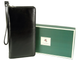 Кожаный кошелек(тревелер) для путешествий Visconti MZ101 Wing (Italian Black) - изображение 8