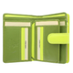 Женский кожаный кошелек Visconti RB51 Fiji (Lime Multi) - изображение 7