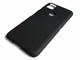 Защитный чехол-панель Black Matte для Google Pixel 4a тонкий, черный, матовый, высококачественный пластик - изображение 3