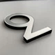 Настенные бескаркасные 3D часы Diy Nexus большие с зеркальным эффектом самоклеящиеся 60-130 см Серебристый - изображение 3