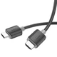 Кабель HOCO US08 HDTV2.0 4K HD HDMI to HDMI data cable 2m Black (6931474799395) - изображение 3