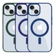 Чохол TPU Color with Magsafe для iPhone 14 Колір Green - изображение 2