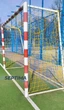 Сетка повышенной прочности D 4.5 ячейка 12см Septima-sport для мини-футбола, гандбола, футзала (комплект 2 шт.) "PRO Ukraine" Желто-синяя - изображение 3