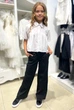 Сорочка MiniModa 134 см Білий (2125000852522) - зображення 3