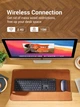 Комплект з маніпулятора миші та клавіатури UGREEN Wireless Keyboard and Mouse Combo (UGR-15225) - изображение 8