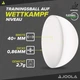 Мячик для настольного тенниса Joola Magic ABS 40+ White 72 шт (44216) (930813) - изображение 5