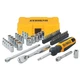 Набор инструментов DeWALT головок и бит 1/4", 50 шт. (DWMT81610-0) - изображение 2