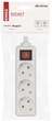 Колодка EMOS P1320 3 розетки з вимикачем 16 A - зображення 4