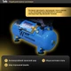 Компрессор 130 л/мин, 9 л, 0.6 кВт, 190 - 240 В безмасляный воздушный Tesla Weld TW V 130 - изображение 2