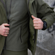 Мужская водонепроницаемая Куртка 2в1 HAN-WILD G8 Softshell со съемной флисовой подкладкой олива размер M - изображение 6