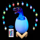 Детский светильник SUNROZ 3D Dinosaur Lamp лампа-ночник "Динозаврик в яйцо" с пультом ДУ (081g) - изображение 2