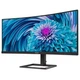 Монiтор Philips 34" 346E2CUAE/00 21:9 VA WQHD Curved 1ms DP USB-C - зображення 4