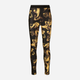 Legginsy damskie Versace Jeans Couture vjc76hac101js292g89 38 Czarny/Żółty (8052019636833) - obraz 5