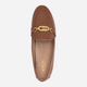 Loafersy damskie skórzane Lauren Ralph Lauren lrl802834983002 35.5 (5.5US) Brązowe (3616419723118) - obraz 4