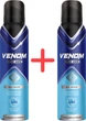 Упаковка аэрозольных дезодарант-антиперспирантов Venom For Men Ice Crush 150 мл х 2 шт (2000999990137) - изображение 1