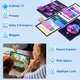 Планшет 10.1" Oangcc A15 6+6/128Gb 8 ядер Android 13 6000 mAh Blue + Чехол - изображение 2