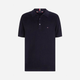 Polo męskie długie Tommy Hilfiger thmw0mw34686dw5 3XL Granatowe (8720646415724) - obraz 5