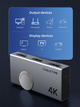Свитч Сabletime HDMI Switcher 2.0, 4K 60Hz, двунаправленный свитч HDMI 2.0 (CP33G) - зображення 4