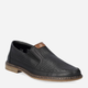 Loafersy męskie skórzane Rieker rie13459-00 42 Czarne (4061811395422) - obraz 4