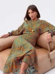 Платье миди женское Dressa 69765 50 Бирюзовое (2000406180373_D) - изображение 6