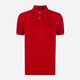 Polo męskie długie Polo Ralph Lauren prl710666998003 S Czerwone (3614713271465) - obraz 4