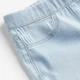 Детские джинсовые шорты на резинке для девочки H&M 061019586 116 см Светло-голубые (6666000325037) - изображение 3