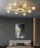 LED люстра Нептун 8810-B (Золота) на 8+1 плафон - зображення 2