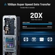Док-станция DOCKASE Smart USB-C Hub 10 in 1 Explorer Edition, Dual 4K@60Hz, PD 3.0 100W, RJ45 Ethernet, 2 USB 3.2, 2 USB 2.0, UHS-II SD/TF Card Reader, USB C Dock (2- го поколения, 10 Гбит/с). Черный - изображение 7
