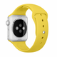 Силіконовий спортивний ремінець Fruct Sport Band для Apple Watch 42/44/45/46/49 mm (S/M) (16-20 см) Yellow - зображення 3