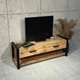 Тумба офісна MebliRoMax Loft 1400 Дуб Тахо /Чорний (000088442) - зображення 2