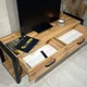 Тумба офісна MebliRoMax Loft 1400 Дуб Тахо /Чорний (000088442) - зображення 4