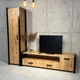 Тумба під телевізор MebliRoMax Loft 1800 Дуб Тахо /Чорний (000088440) - зображення 3