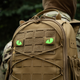 Нашивка M-Tac Tiger Eyes Laser Cut (пара) Coyote/Green/GID - изображение 12