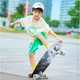 Скейтборд Yvolution Fishtail Cruiser Синий 76 см (YS48B2) - изображение 9