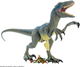 Figurka dinozaura Mattel Jurassic World Riesendino Velociraptor Blue 45 cm (0887961734737) - obraz 4