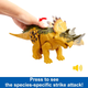 Figurka dinozaura Mattel Jurassic World Wild Roar Regaliceratops 13 cm (0194735116287) - obraz 3