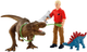 Zestaw figurek Schleich Dinosaurs Tyrannosaurus Rex Attack (4059433574196) - obraz 2