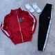 Костюм спортивний чоловічий Fred Perry L Червоно-чорний (FO-48) - зображення 1