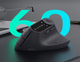 Вертикальная мышь беспроводная JOMAA аккумулятором, светодиодным экраном и RGB подсветкой 2,4G+Bluetooth - изображение 2