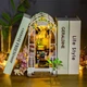 Румбокс HONGDA M2313 Garden House, DIY миниатюрная оранжерея-книжная вставка с LED-подсветкой и музыкальным модулем - изображение 3