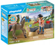 Іграшковий набір Playmobil Horses of Waterfall Коваль Бен і Ахіллес (4008789713575) - зображення 1